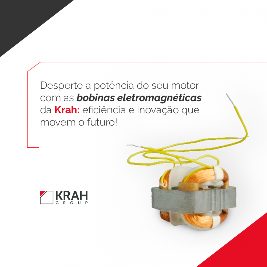 Bobinas eletromagnéticas: a essência da eficiência em motores elétricos