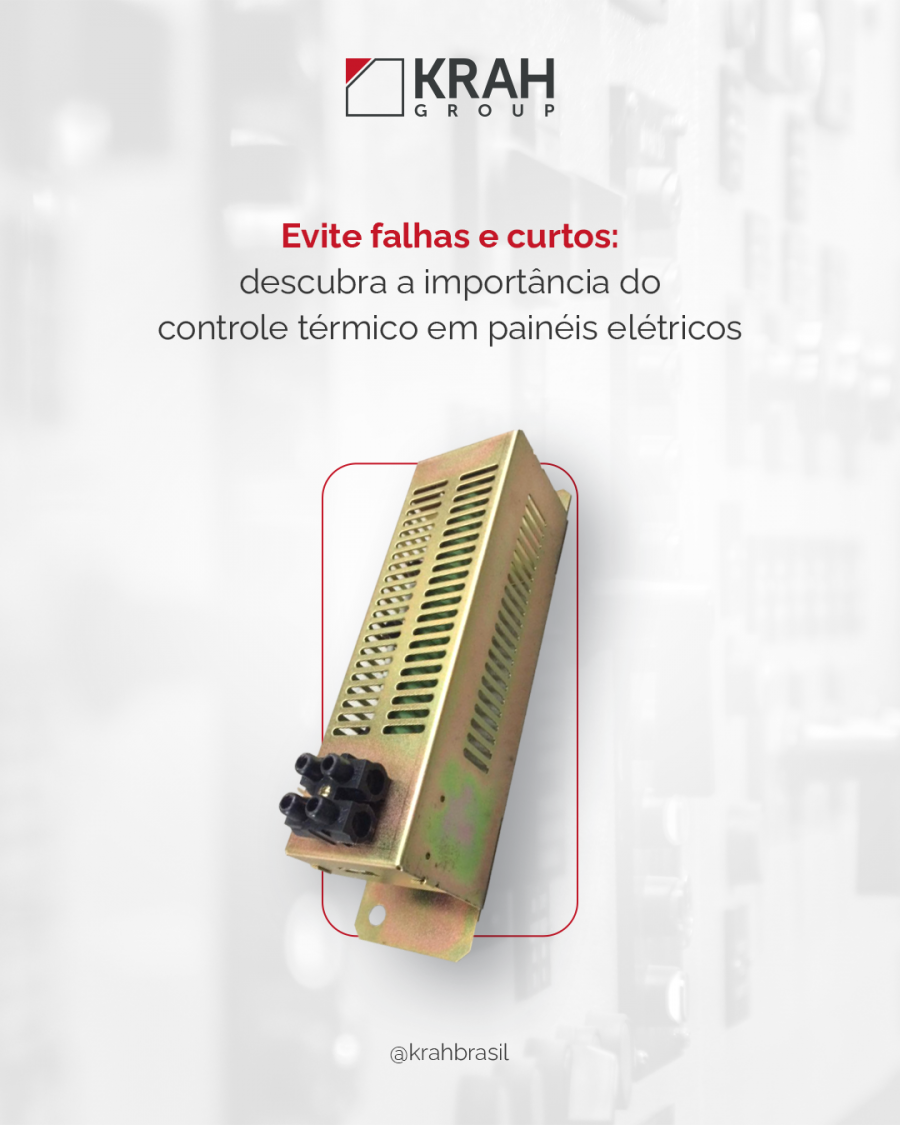 Evite falhas e curtos: descubra a importância do  controle térmico em painéis elétricos