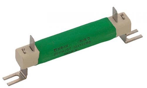 Cement-coated wire wound resistors
